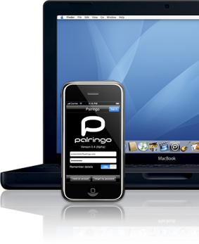 Palringo on the iPhone and Mac OS X