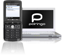 Palringo on the phone and desktop